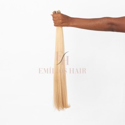 Cabelo Liso Loiro 60cm - 100g